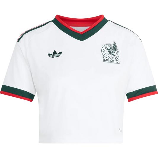 adidas Women's Mexico Away 2026 Cropped Stadium Jersey
