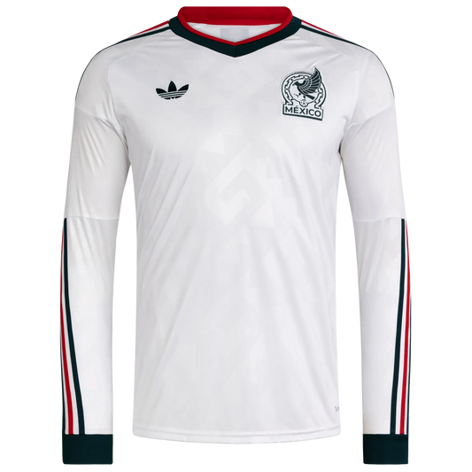 adidas Men's Mexico Away 2026 Long Sleeve Stadium Jersey